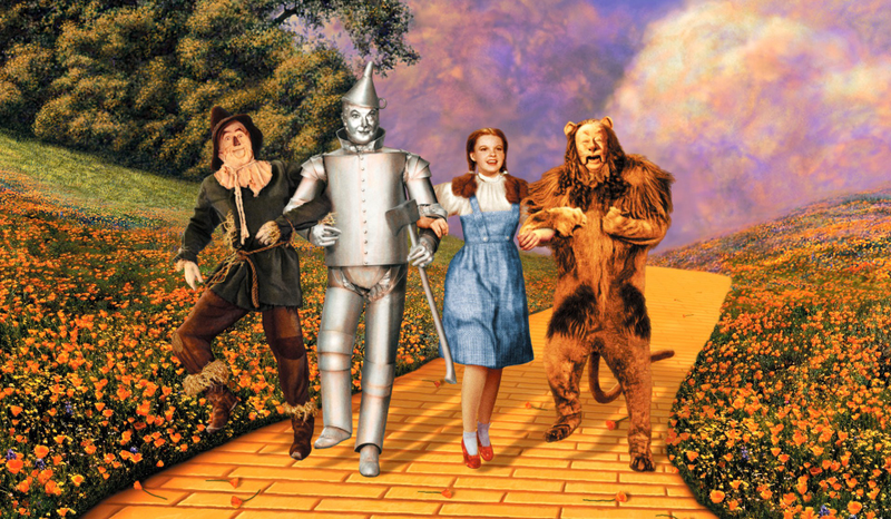 Following that yellow brick road for almost a century.